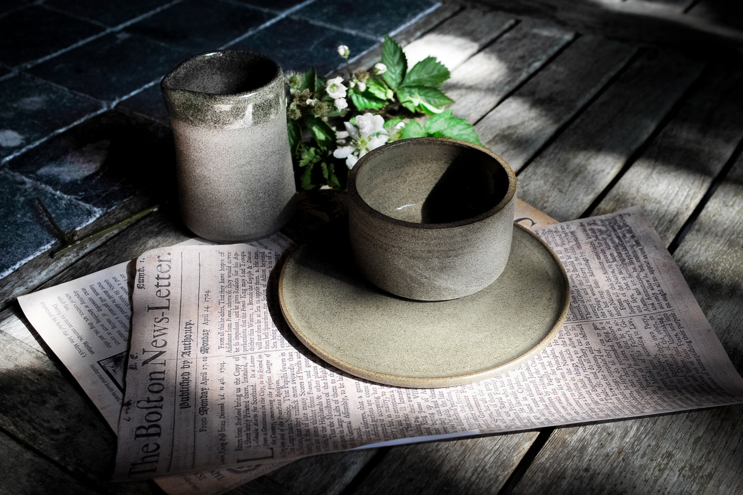 Bord Taupe 15 cm