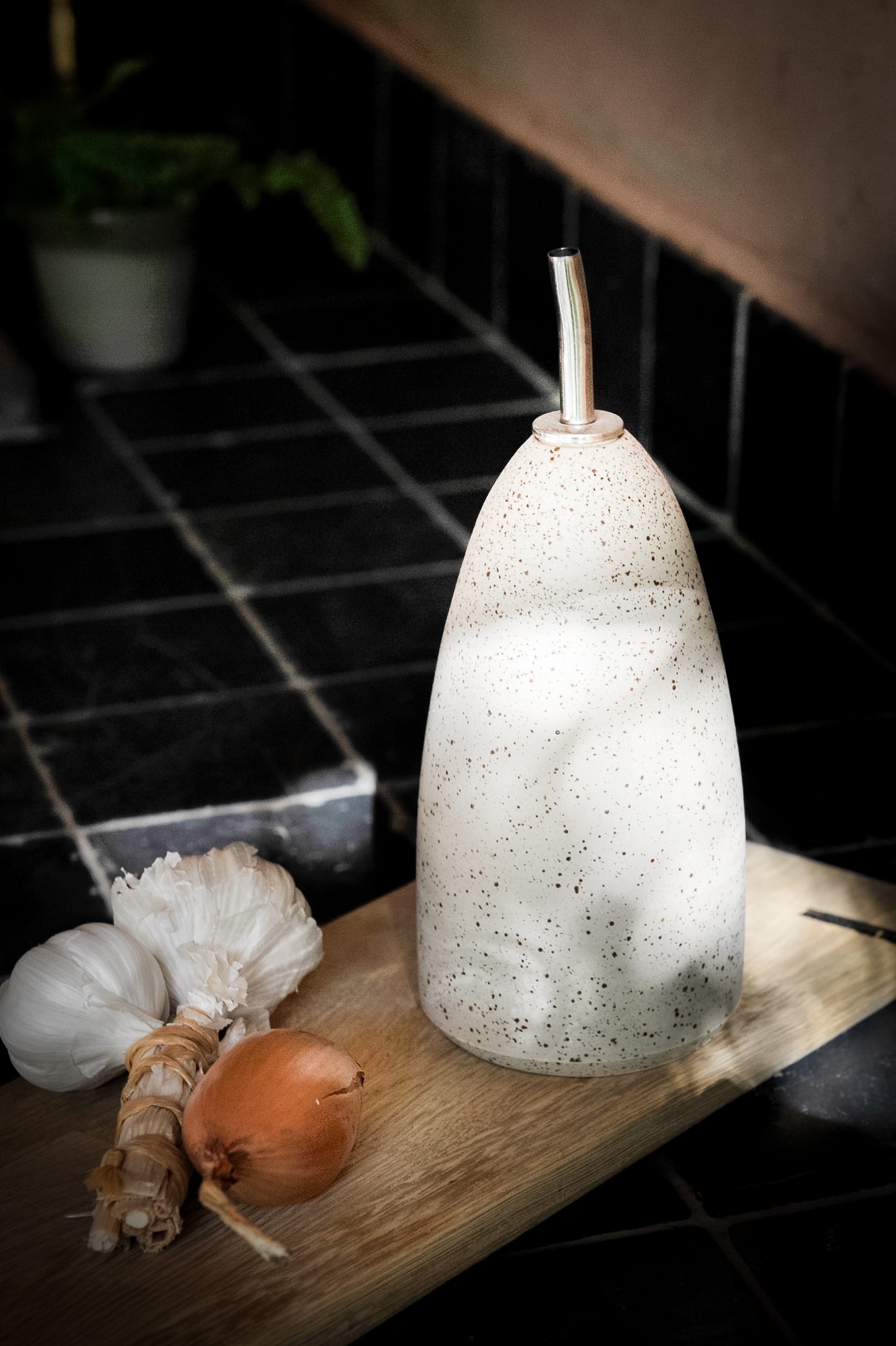 Olie fles Spikkel