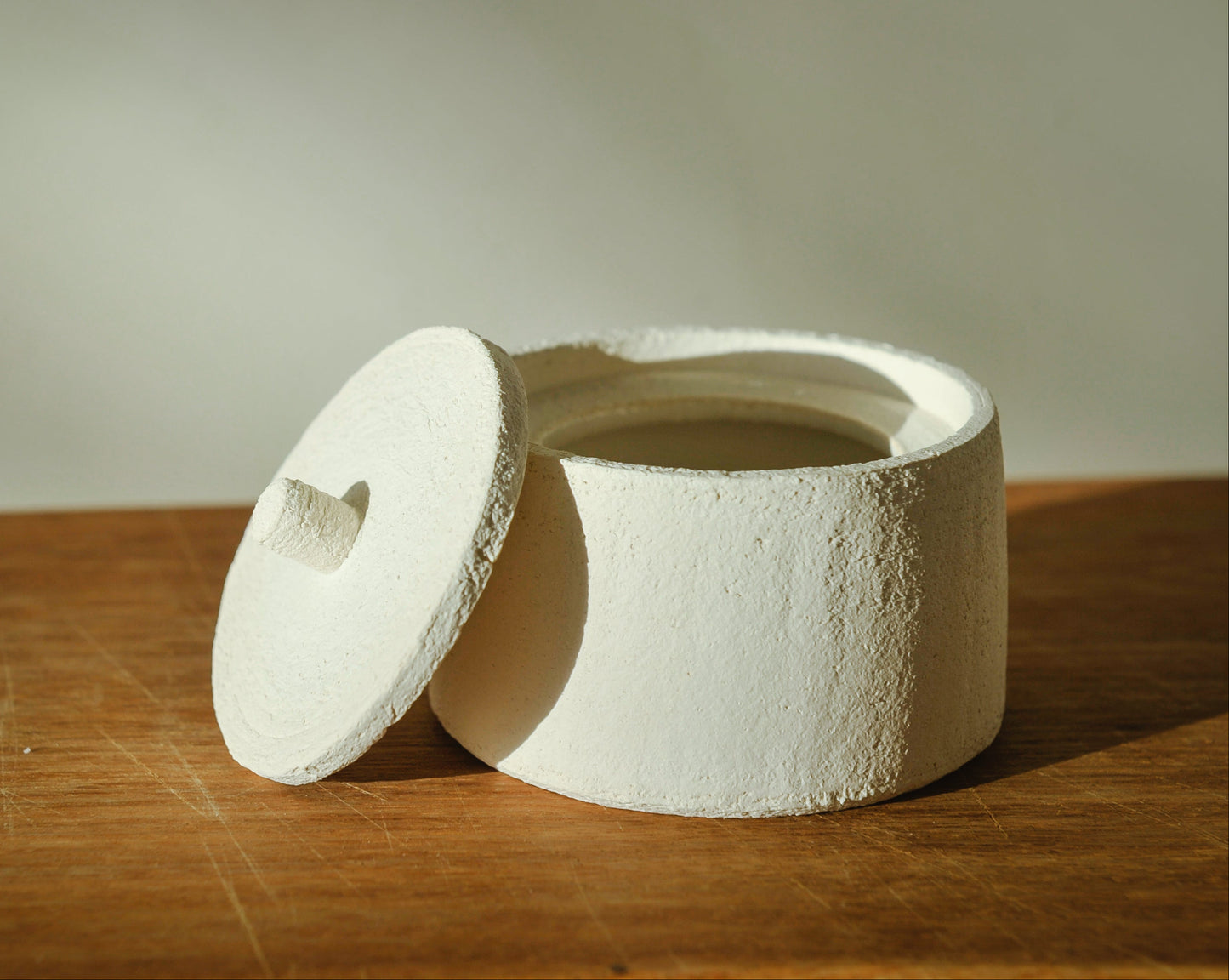Bewaarpotje - Grof wit
