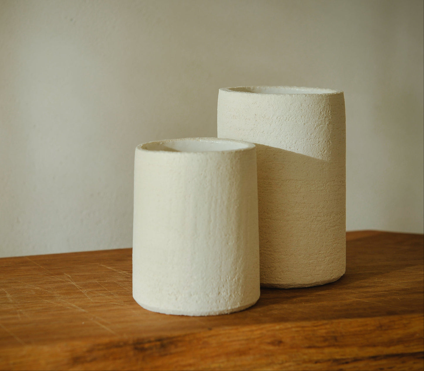 Beker - Grof wit