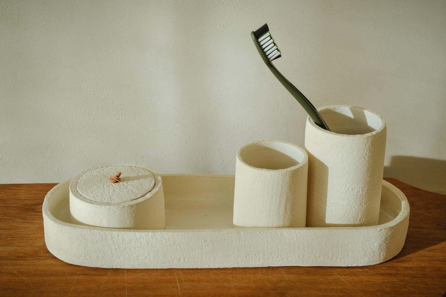 Beker - Grof wit