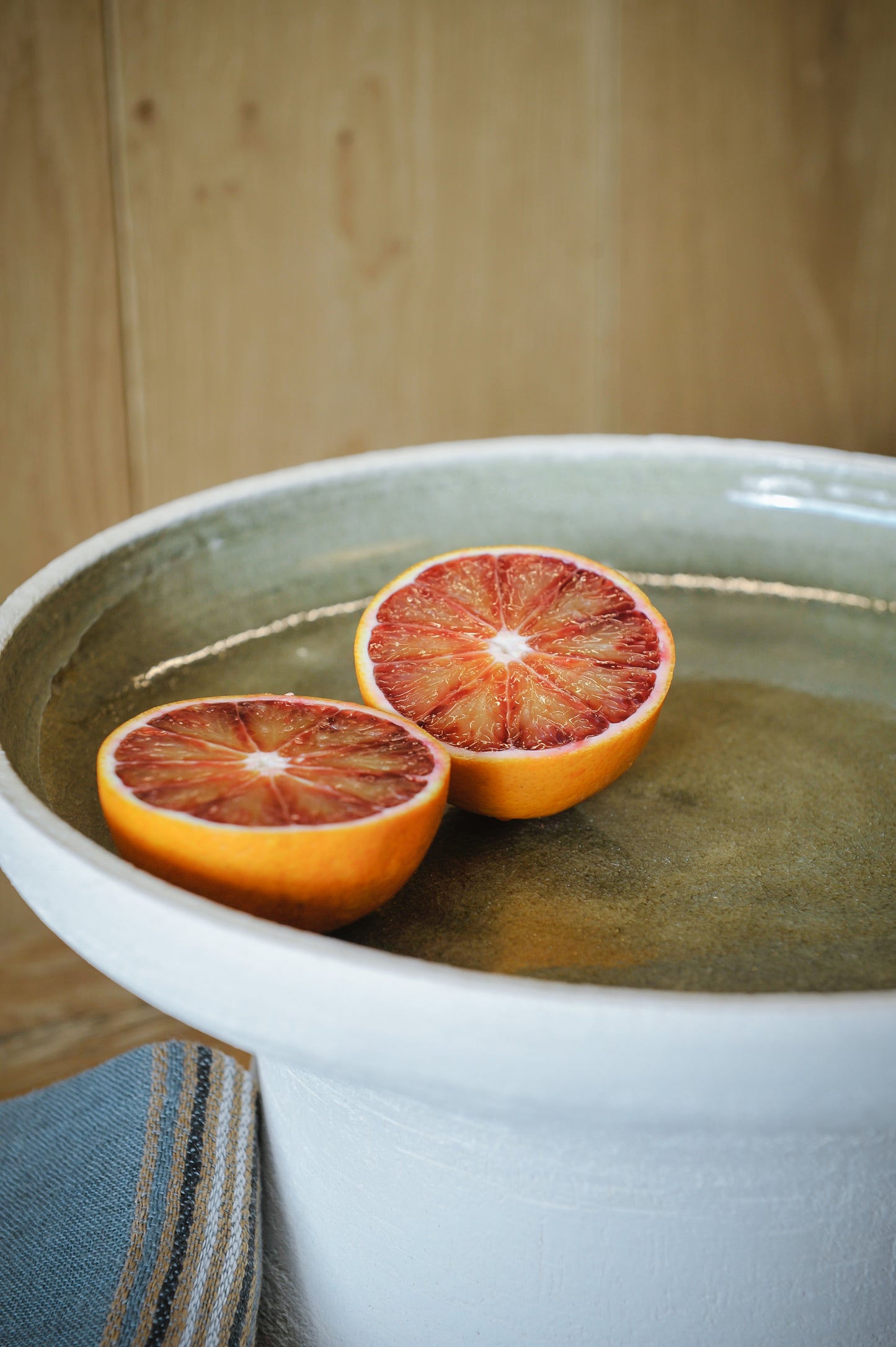 Fruitschaal - Grof wit