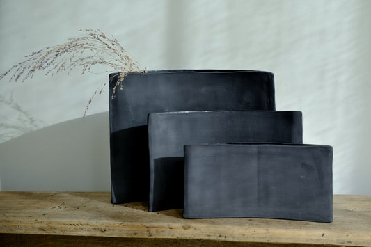 Decoratieve vaas set - Nigra