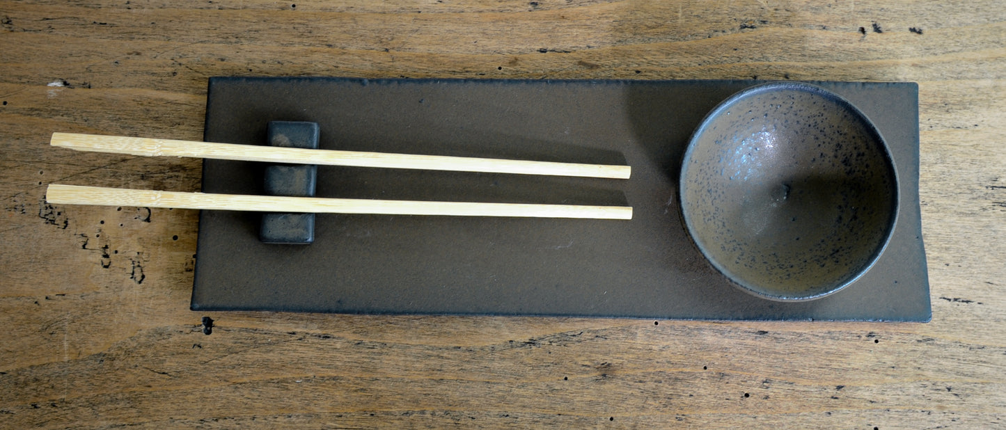 Sushi set - Nigra (bruin)